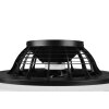Reality Stralsund Ventilador de techo LED Negro, 1 luz, Mando a distancia
