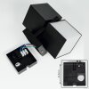 Swanek Aplique para exterior LED Negro, 1 luz