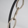 Chara Lámpara Colgante Cromo, Negro, 1 luz