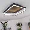 Taxmido Lámpara de Techo LED Negro, 1 luz