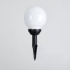 Campinas Lámpara esféricas LED Negro, Blanca, 1 luz