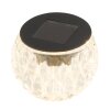 Globo NORVUS Lámpara solar LED Negro, 1 luz