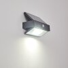 Wiborg Aplique para exterior LED Antracita, 1 luz, Sensor de movimiento