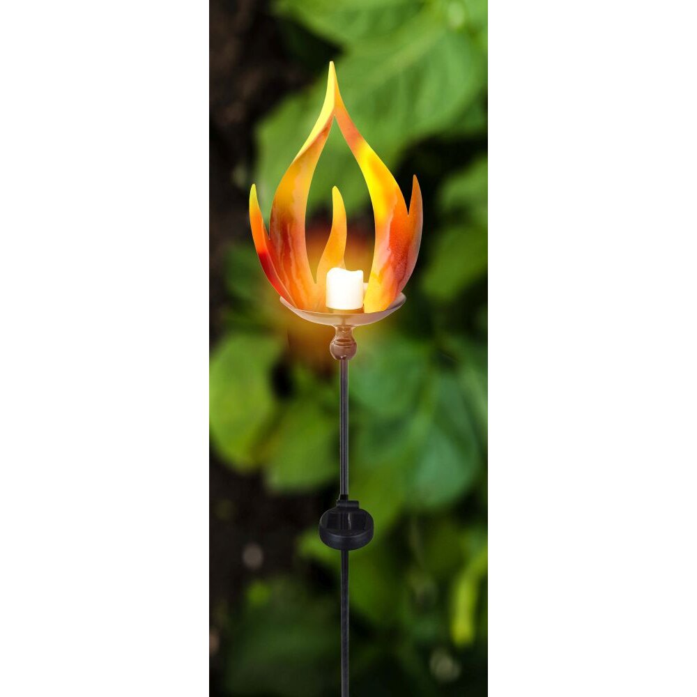 Globo LAVA Lámpara solar LED Negro, 10 luces main product photo