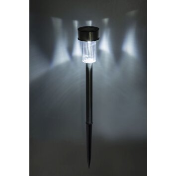 Globo ADEL Juego de 7 lámparas solares LED Transparente, 1 luz