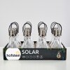 Luz solar set Tian LED Plata, 1 luz