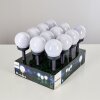 Hakon Lámpara de jardín 12er set LED Gris, 1 luz