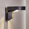 Aplique para exterior Townsville LED Negro, 1 luz, Sensor de movimiento