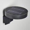 Aplique para exterior Townsville LED Negro, 1 luz, Sensor de movimiento