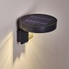 Aplique para exterior Townsville LED Negro, 1 luz, Sensor de movimiento