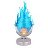 Globo  Lámpara solar LED Azul, Plata, 1 luz