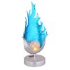Globo  Lámpara solar LED Azul, Plata, 1 luz