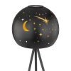 Globo SOLAR Lámpara solar LED Negro, 1 luz