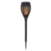 Globo SOLAR Lámpara solar LED Negro, 1 luz