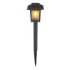 Globo SOLAR Lámpara solar LED Negro, 10 luces