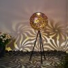 Gilbert Lámpara solar LED Negro, 1 luz
