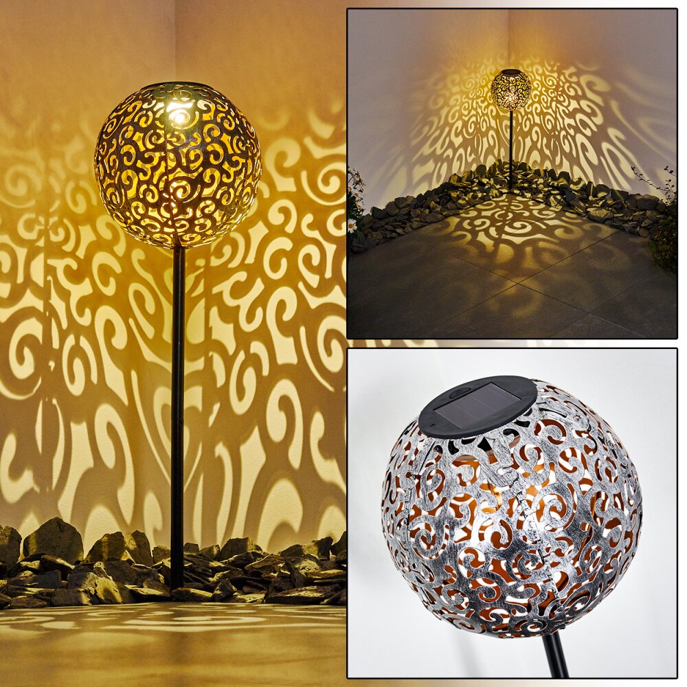 Paradiski Lámpara solar LED Negro, 1 luz main product photo