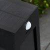 Arnhem Lámpara solar LED Negro, 1 luz