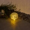 Jurmala Lámpara solar LED Transparente, claro, 1 luz