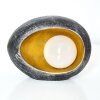 Interlaken Lámpara solar LED dorado, Gris, Plata, 1 luz