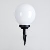 Campinas Lámpara esféricas LED Negro, Blanca, 1 luz