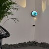 Loano Lámpara solar LED Azul, Plata, 1 luz