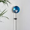 Lodz Lámpara solar Azul, Negro, 1 luz
