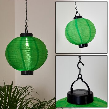 Leogang Lámpara Colgante LED Verde, Negro, 1 luz