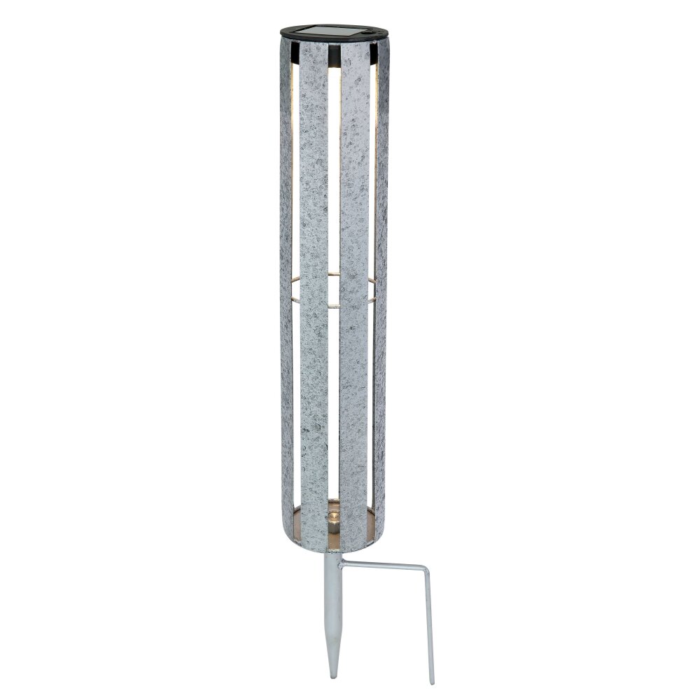 Globo Lámpara solar LED Plata, 1 luz main product photo
