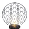 Globo Lámpara solar LED Plata, 2 luces