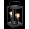 Globo Lámpara solar LED Negro, 2 luces