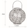 Globo Lámpara solar LED Plata, 1 luz