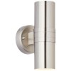 Brillliant Hanni Aplique para exterior Plata, 2 luces