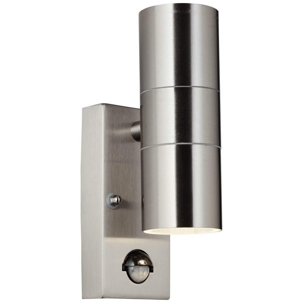 Brillliant Hanni Aplique para exterior Plata, 2 luces, Sensor de movimiento main product photo