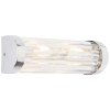 Brillliant Lemont Aplique Plata, 2 luces