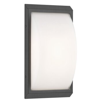 LCD 053SEN Aplique para exterior Negro, 1 luz, Sensor de movimiento