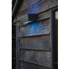 Lutec GEMINI Aplique para exterior LED Antracita, 2 luces, Cambia de color