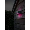Lutec GEMINI Aplique para exterior LED Antracita, 2 luces, Cambia de color