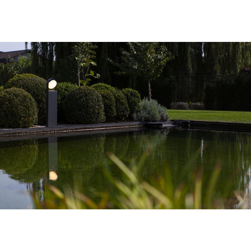 Lutec Fele Poste de Jardín LED Antracita, 1 luz main product photo
