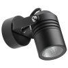 LCD 5019 Aplique para exterior LED Negro, 1 luz