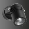 LCD 5019 Aplique para exterior LED Negro, 1 luz