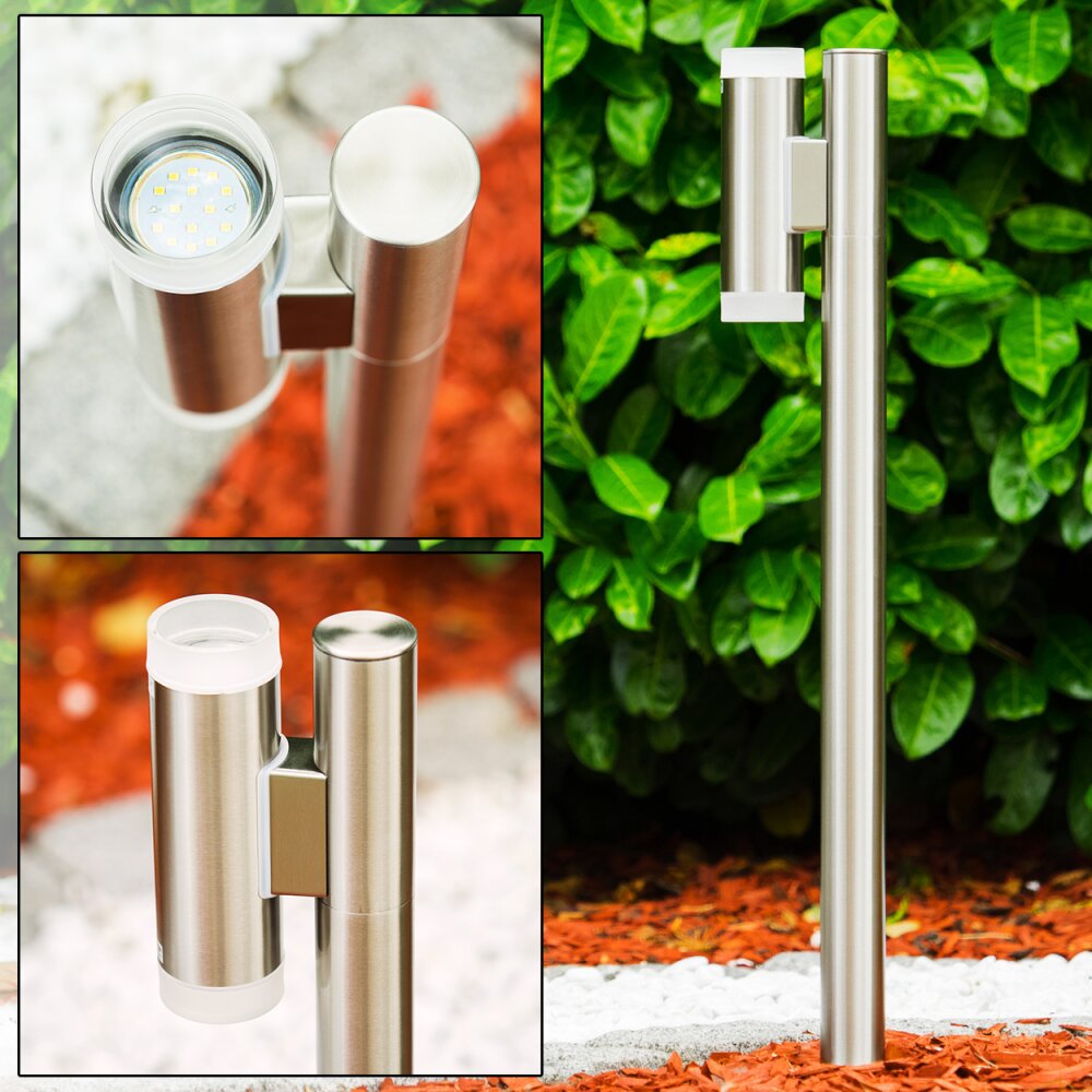 Vero Poste de Jardín Acero inoxidable, 2 luces main product photo