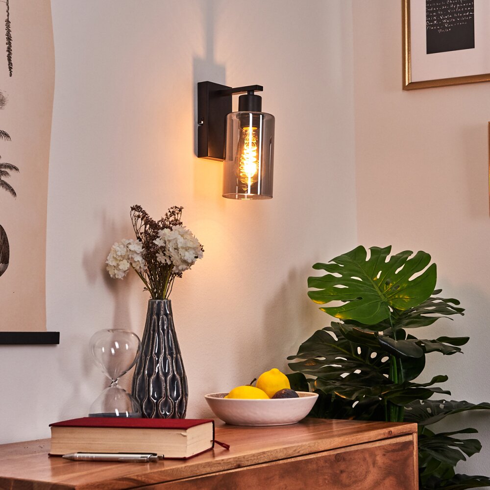 Hunouri Aplique Negro, 1 luz main product photo