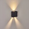 Spidern Aplique para exterior LED Negro, 1 luz