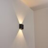 Spidern Aplique para exterior LED Negro, 1 luz