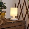 Dulce Lámpara de mesa LED Blanca, 1 luz