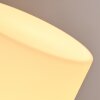 Dulce Lámpara de mesa LED Blanca, 1 luz