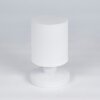 Dulce Lámpara de mesa LED Blanca, 1 luz