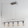 Tulla Lámpara Colgante Níquel-mate, 5 luces