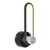 Globo TOPPOLE Aplique LED Negro, 1 luz